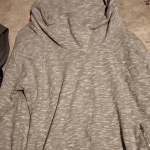 Gray turtle neck dresa